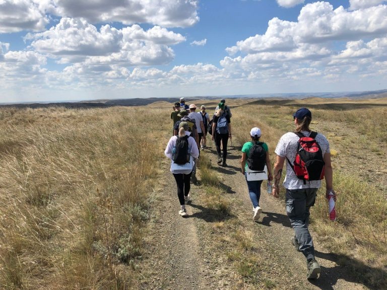    В Оренбуржье промаркировали южный участок Большой уральской тропы Мария Чалкина
