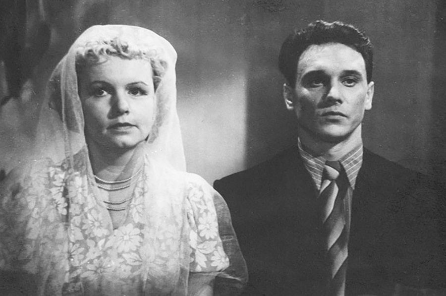 Муза Крепкогорская и Георгий Юматов