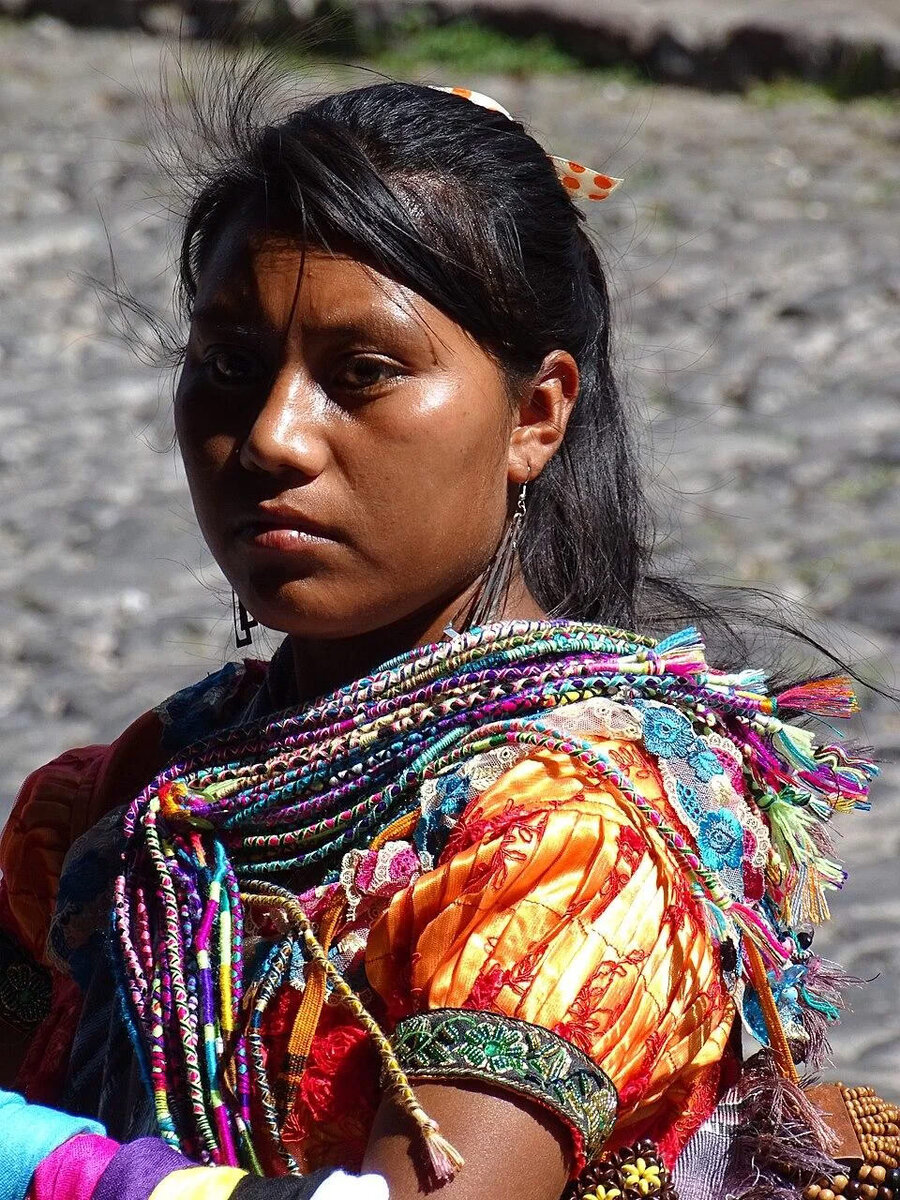    Женщина майя, Гватемала, наши дни. Если новая работа верна, Центральная Америка снова достигла плотности населения классического периода майя (100-179 человек на квадратный километр) уже в XXI веке, на принципиально ином технологическом уровне / © Adam Jones, CC BY-SA 2.0