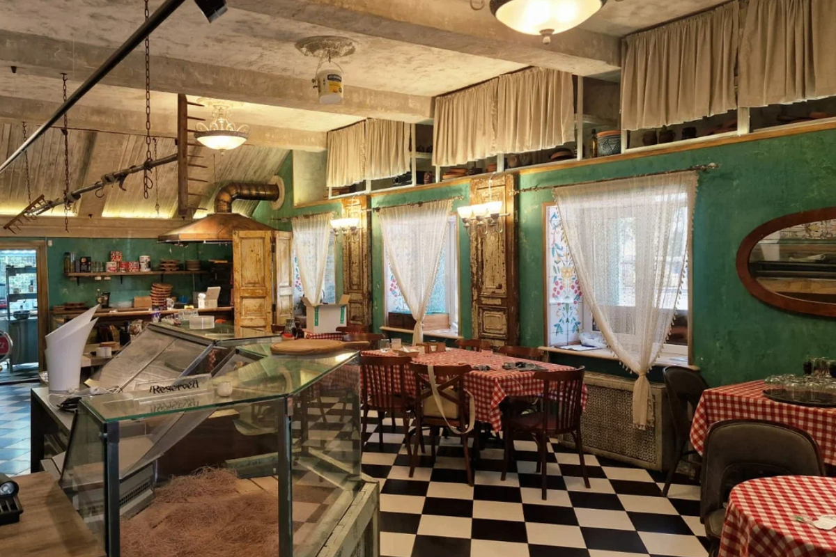 Интерьер ресторана «Порта Росса»