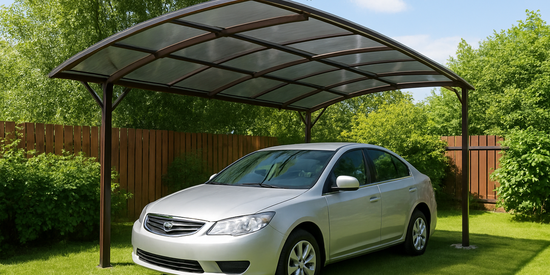 Просто, красиво и надолго — мой опыт постройки крытой парковки