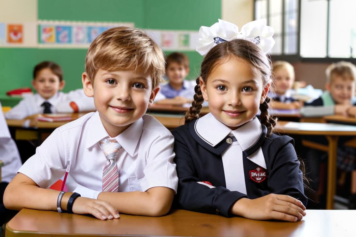 Депутаты хотят решить проблему нехватки мест в школах ограничениями для иностранцев.  Фото: Изображение сгенерировано нейросетью Kandinsky 3.1