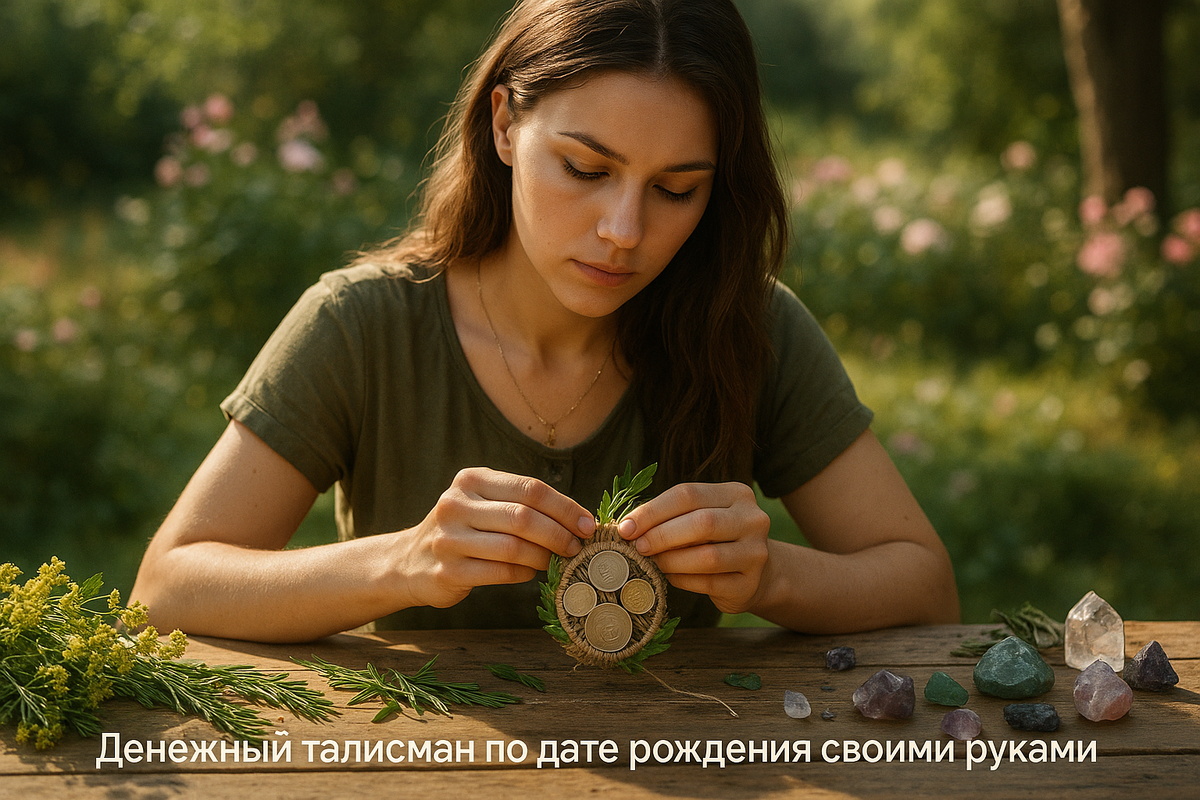    Денежный талисман по дате рождения своими руками