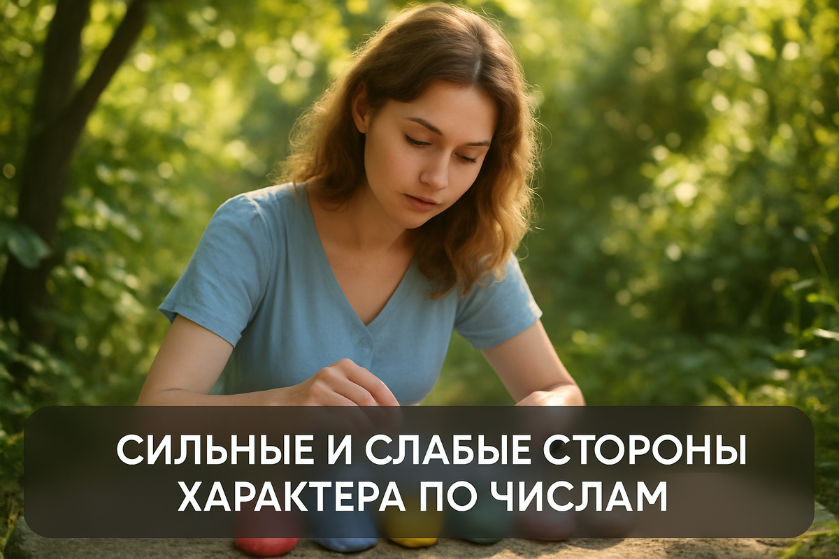    Сильные и слабые стороны характера по числам admin