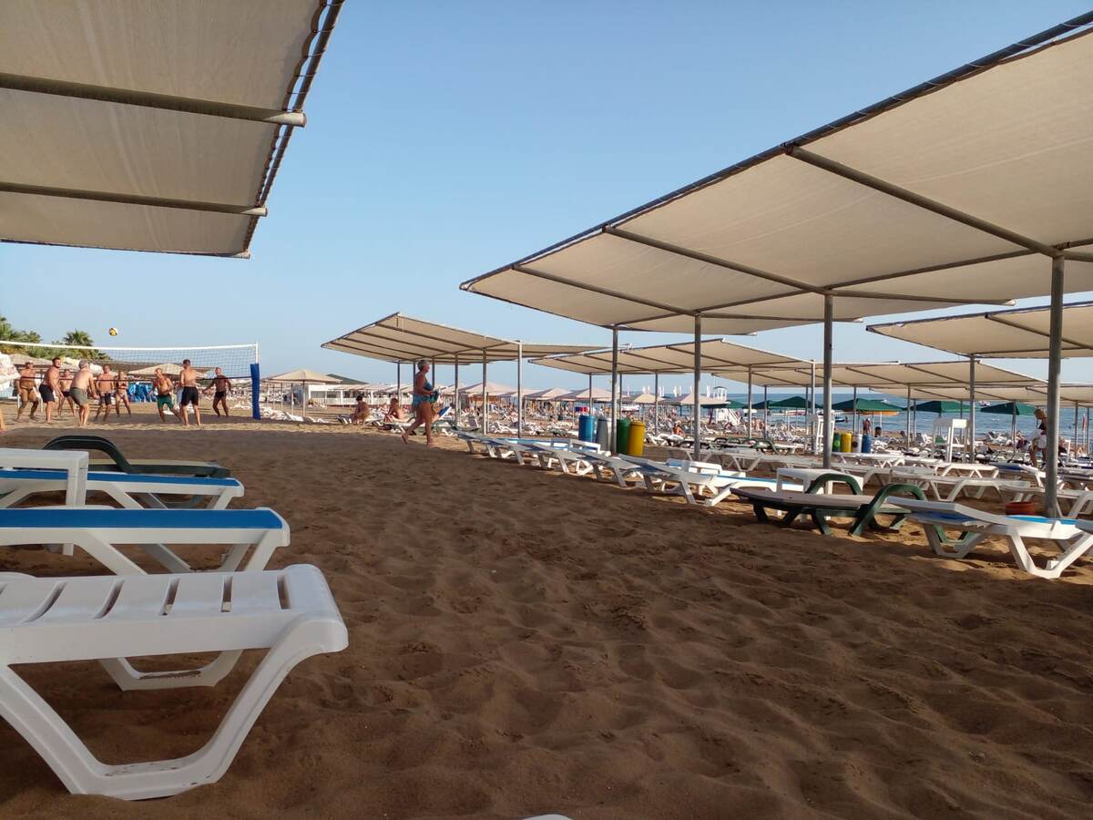 пляж отеля Fun & Sun Smart Hane Sun 5*