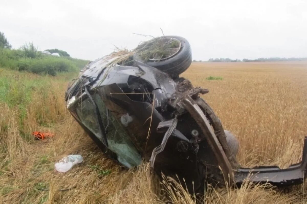    Смертельное ДТП с опрокидыванием в кювете произошло в Гагаринском округе