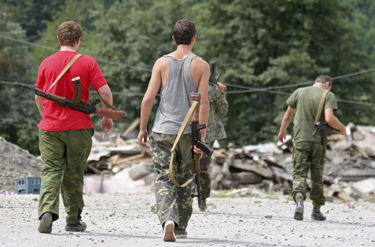 Кодорская операция 2008 © AP Photo VLADIMIR POPOV
