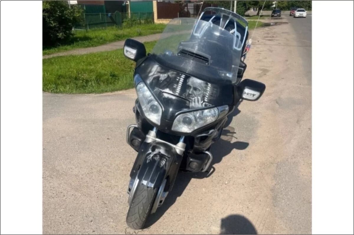    87-летний житель Калги передал свой мотоцикл на СВО