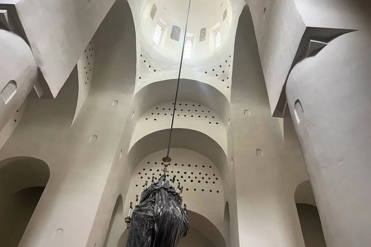    Теплые полы с водяным контуром устроят в церкви Николы со Усохи в Пскове