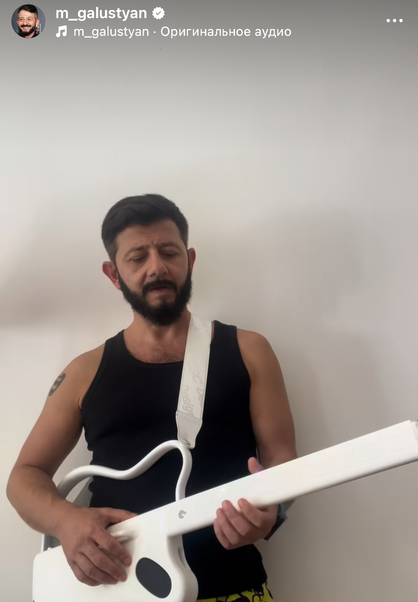    Обновленный Михаил Галустян. Фото: соцсети