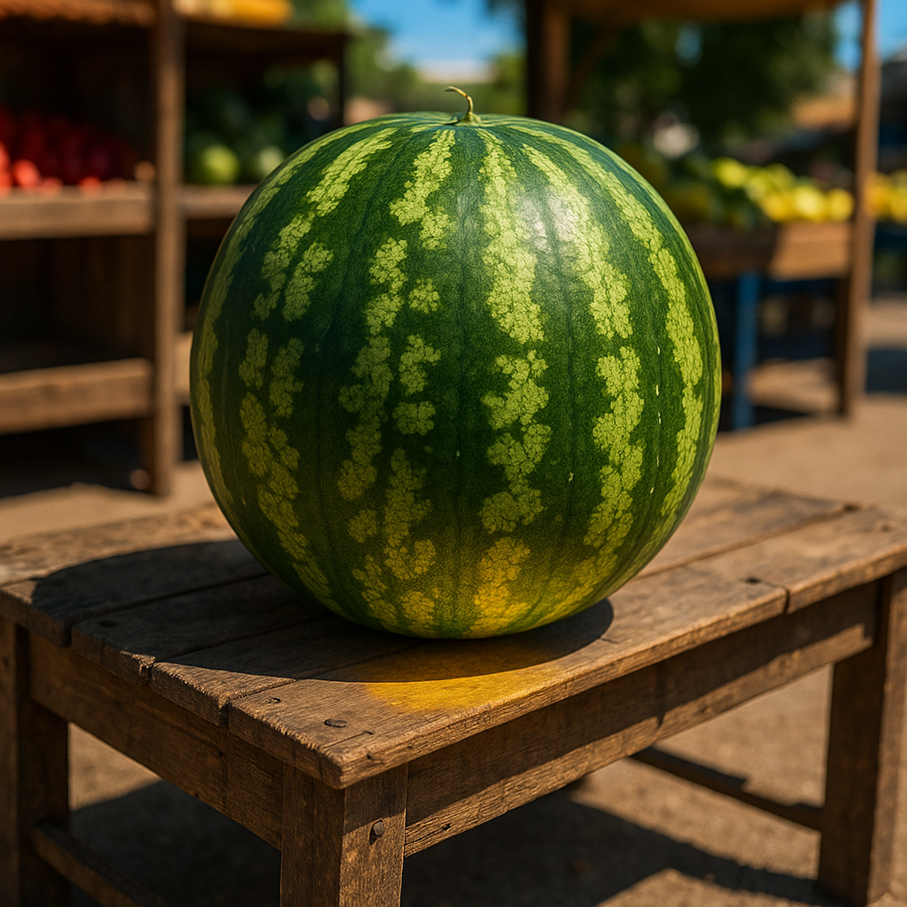 Ищите самые сладкие ягоды — арбуз должен звенеть при постукивании