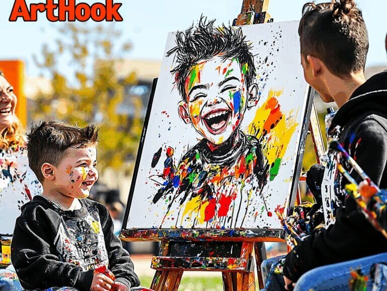    Выездной мастер-класс по рисованию: создайте незабываемый творческий праздник для вашей команды или друзей Art-Hook.Ru