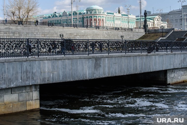    Съемки проходят в центре Екатеринбурга