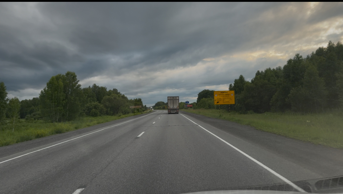 На пути к Ачинску