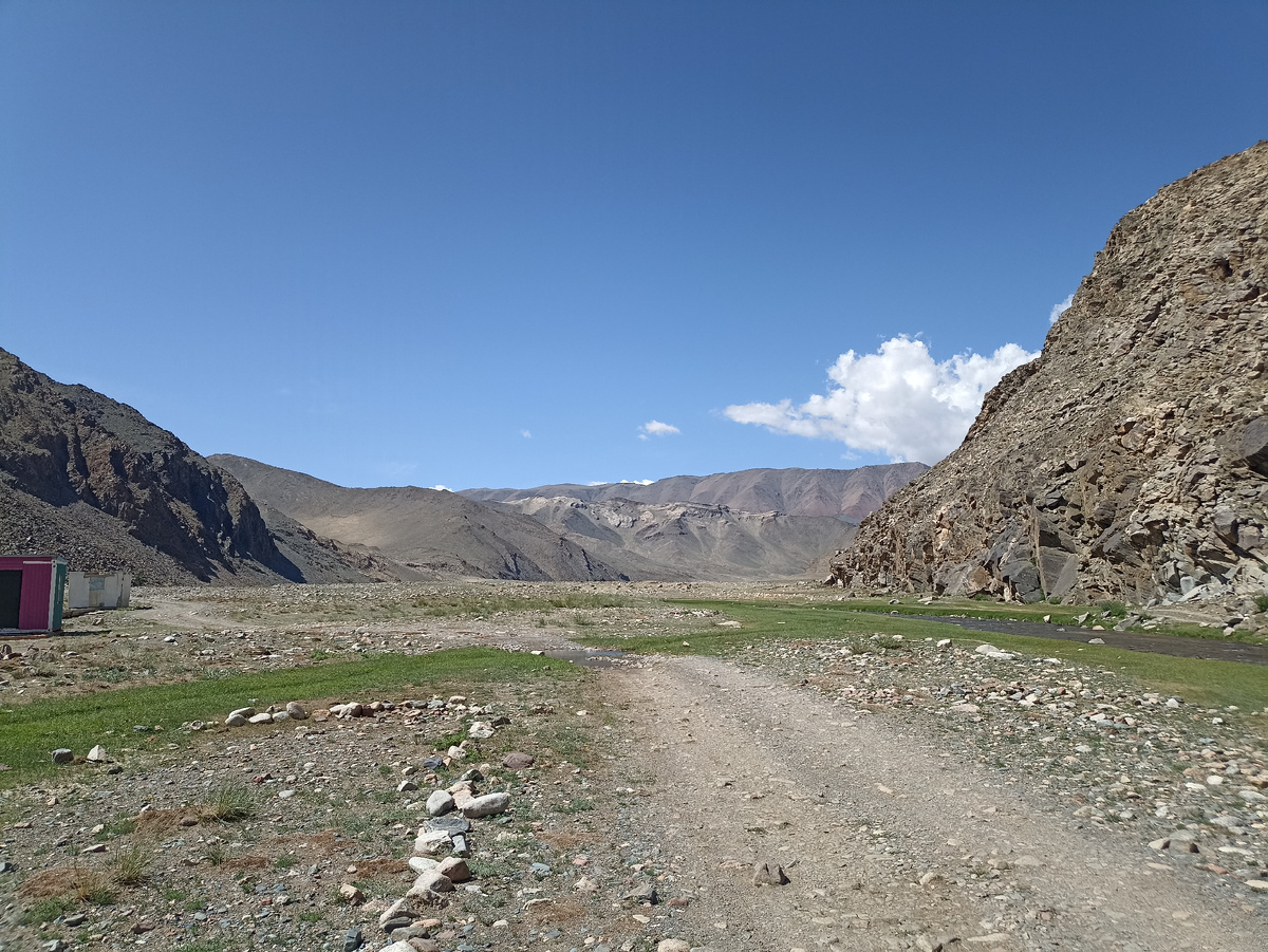 Типичная монгольская дорога