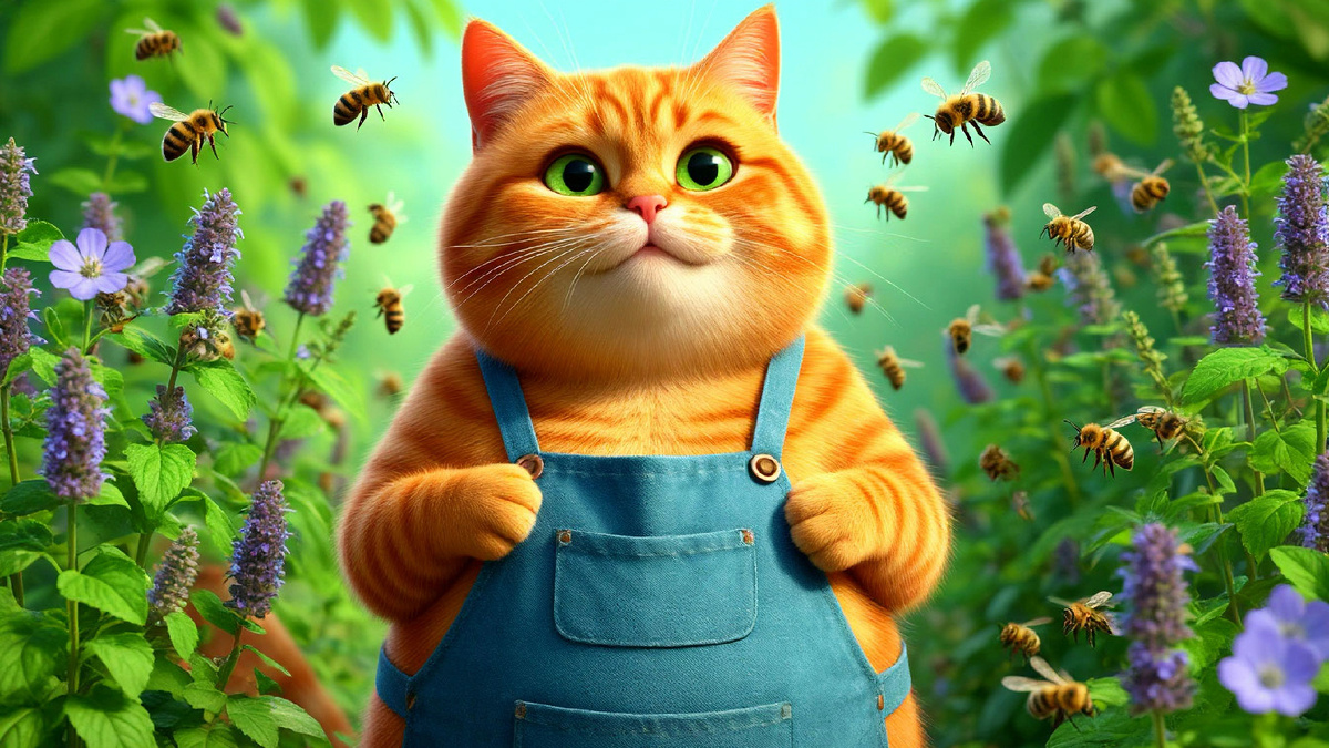 Мята, Мелисса, Бораго, Тимьян, Иссоп, Базилик, Котовник