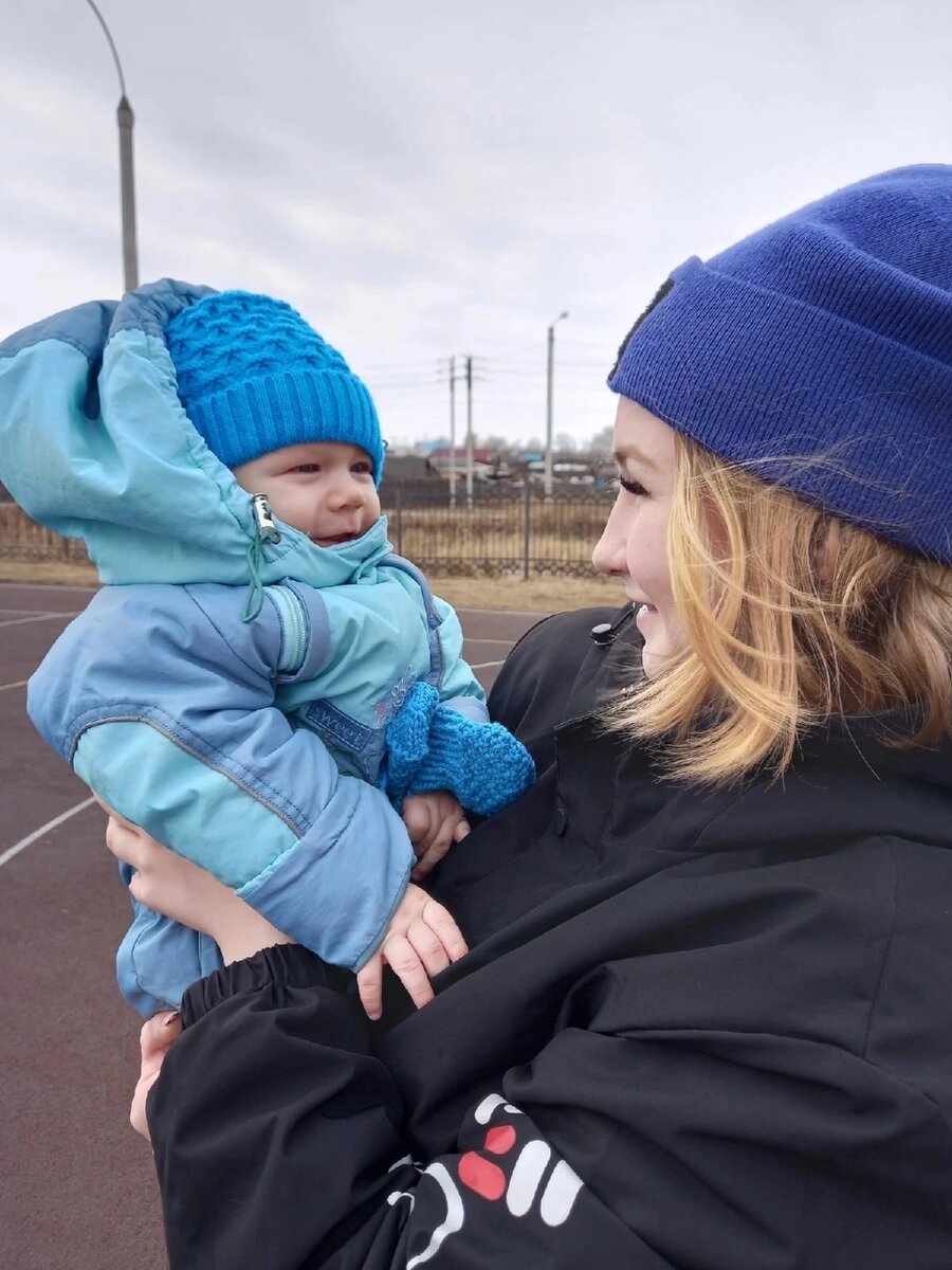 Фото автора. Ведь я со Степаном с самого его рождения 🥳