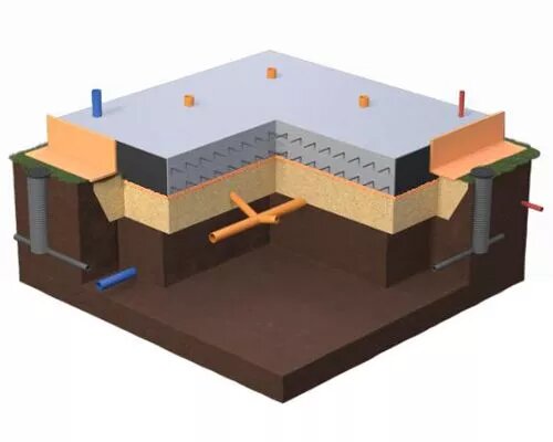 Плитный фундамент