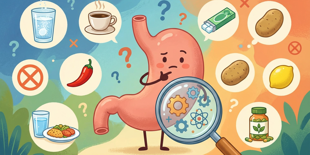 🥼 10 мифов о желудке, в которые пора перестать верить