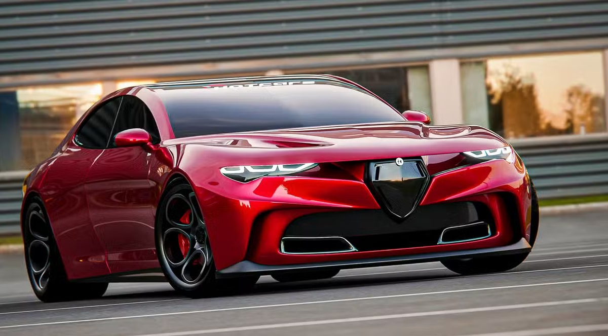 Alfa Romeo Giulia (2026) – рендер HotCars