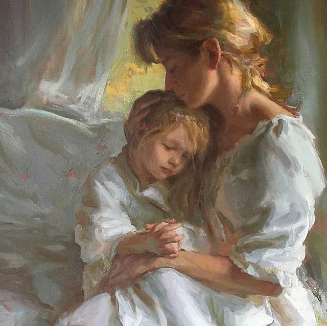 Молюсь обнять когда-нибудь много-много раз!!! А сама картина, похоже Даниэля Гертхарц художник