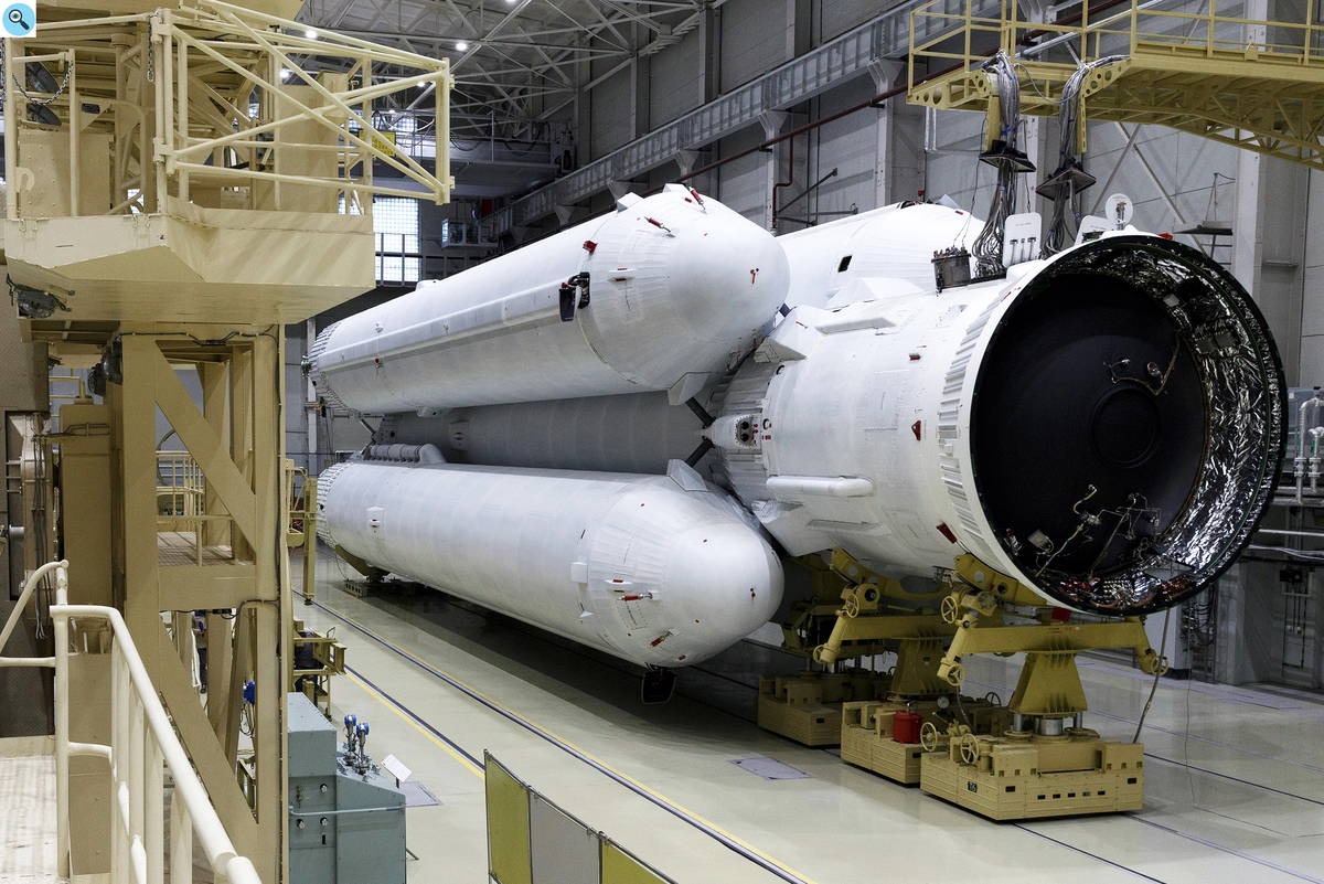 Практически финальный этап сборки ракеты