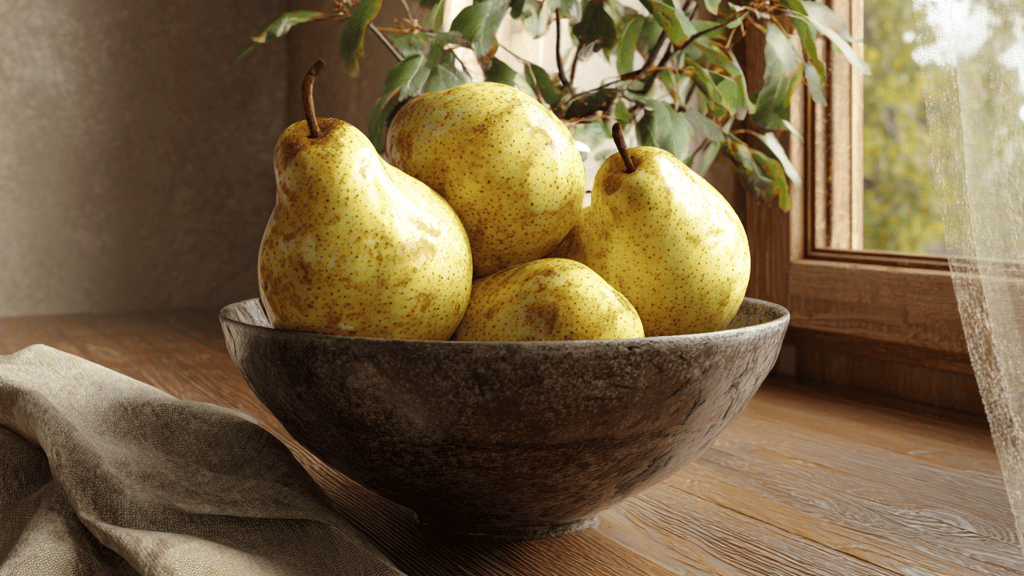 Спелые сочные груши