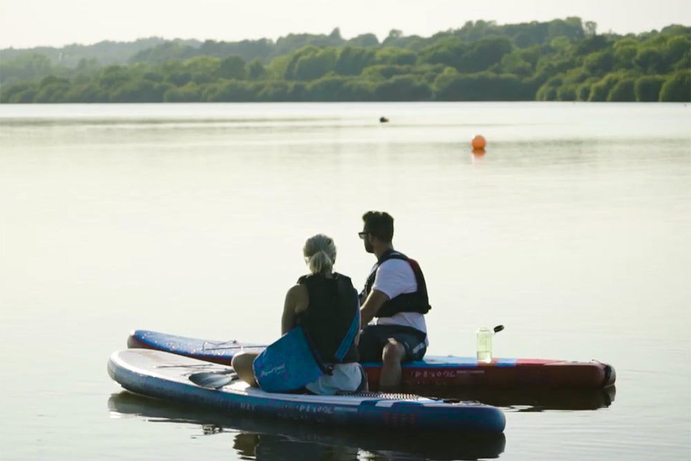 Сап свидание, романтика и летнее настроение на воде