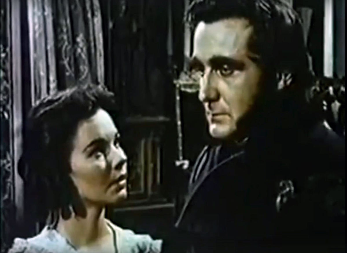 Здесь и далее кадры из телеспектакля "Джейн Эйр", 1957. 