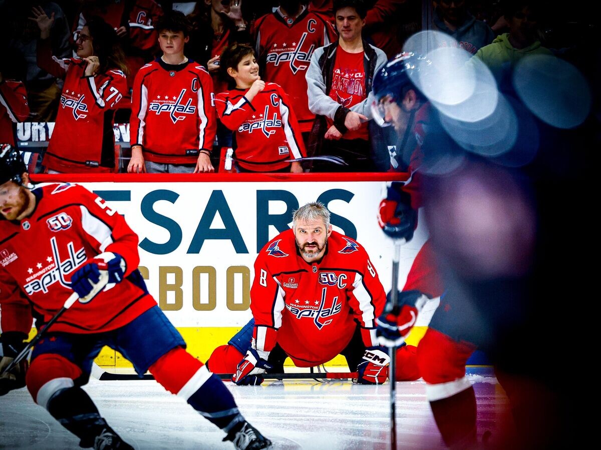    Хоккеист "Вашингтон Кэпиталз" Александр Овечкин© Фото : x.com/capitals