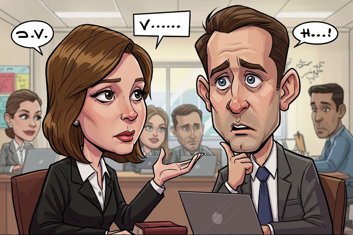 Не жди - анализируй. Рисунок автора.