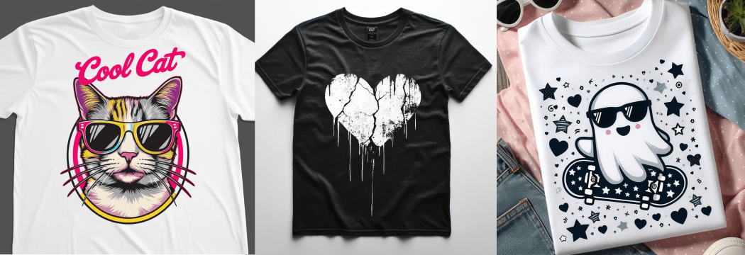 Применение DTF-печати на футболках