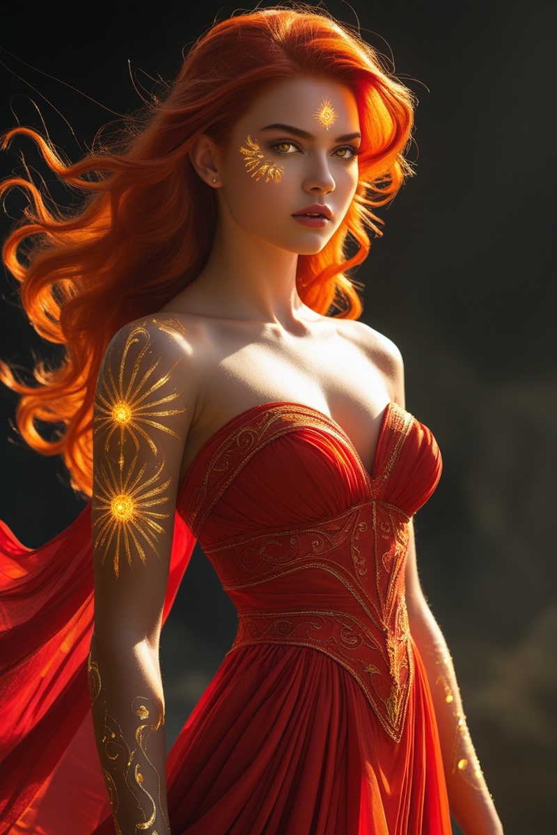 Марина из книги "Последняя из фениксов для принца драконов"