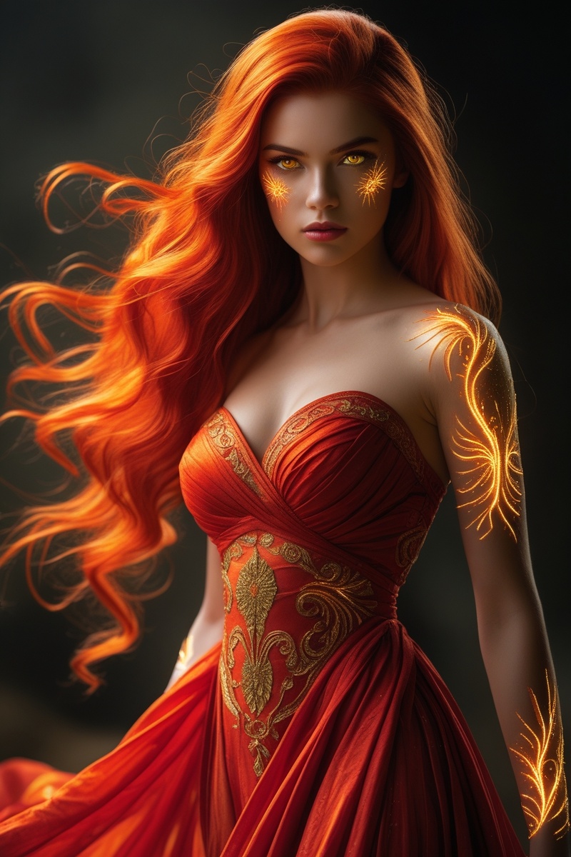 Марина из книги "Последняя из фениксов для принца драконов"