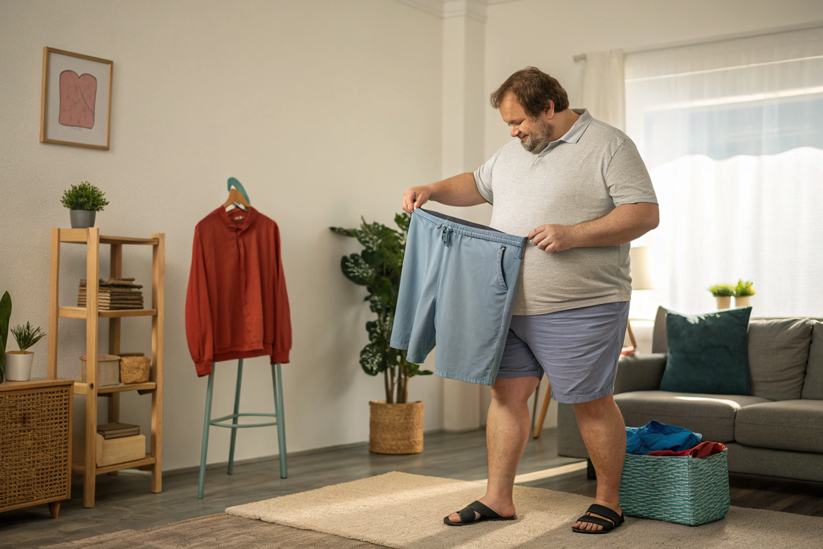 Размеры мужских шорт