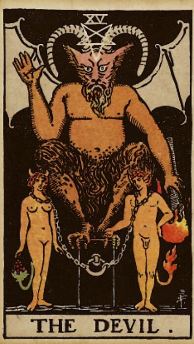 15 аркан Таро