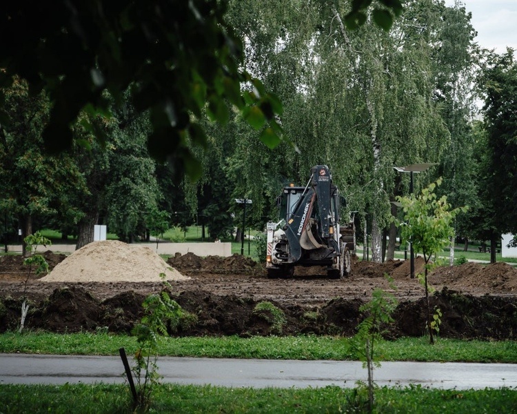     В Курске появится спортивная площадка в парке имени Дзержинского