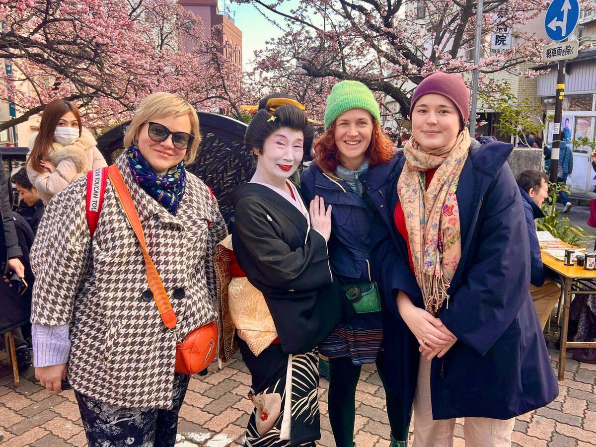 Кадры из нашего тура в Японию