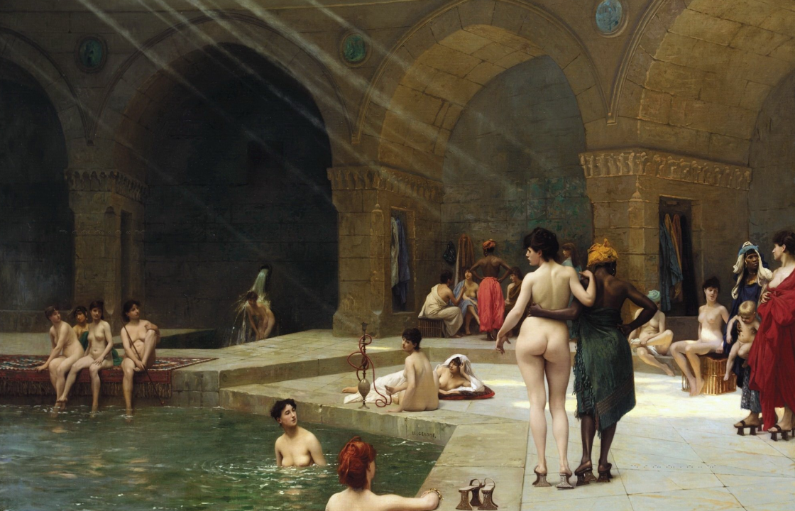 «Большая турецкая баня в Бурсе» — Жан-Леон Жером 