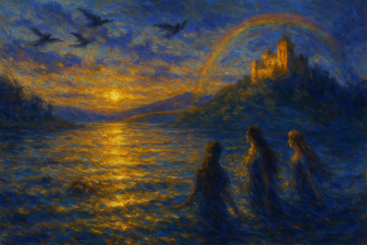 Опера «Кольцо нибелунга» была написана Вагнером в период с 1848 по 1874 год.