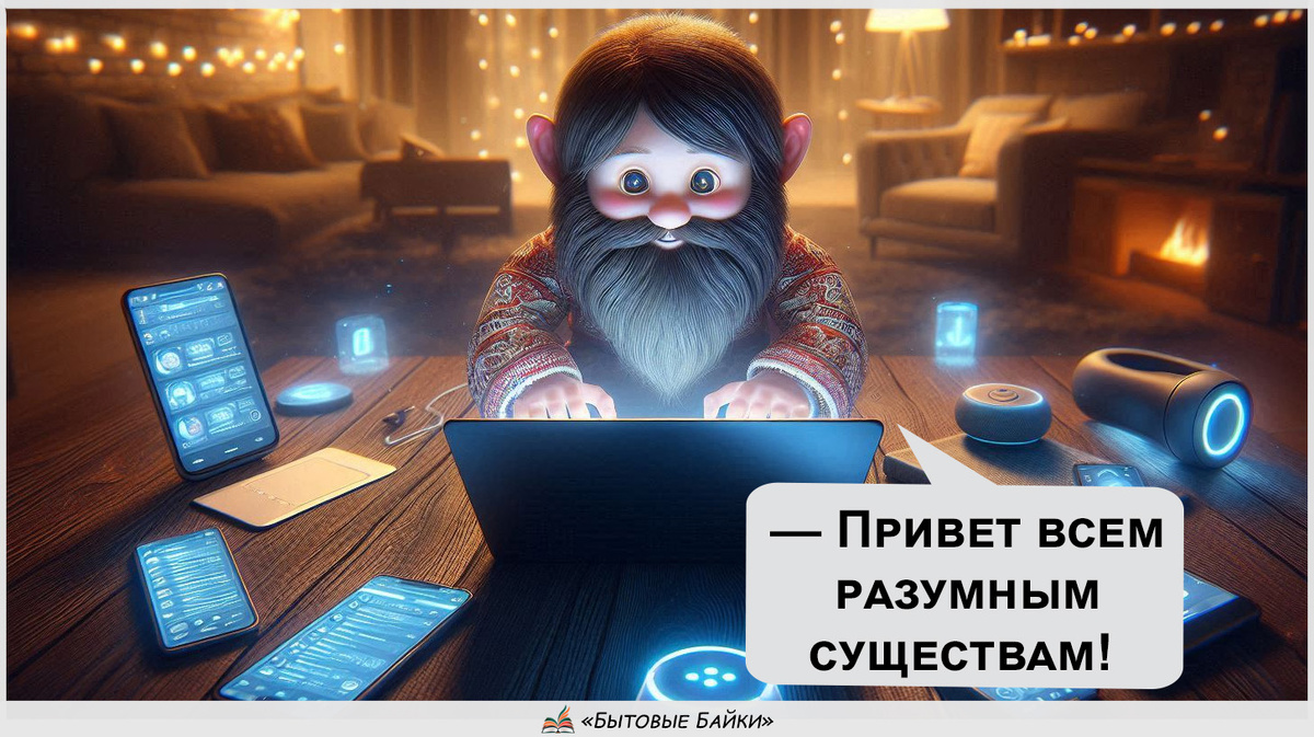 Когда домовой завел блог о "умной" квартире - Рассказ