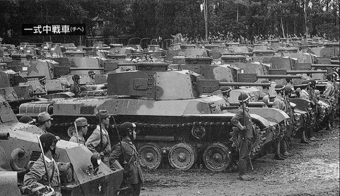 Бронетанковая часть Квантунской армии. Из открытых источников