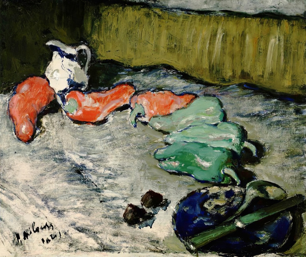 Нилус Пётр Александрович. Натюрморт с перцами. 1930-е. Московский музей современного искусства.