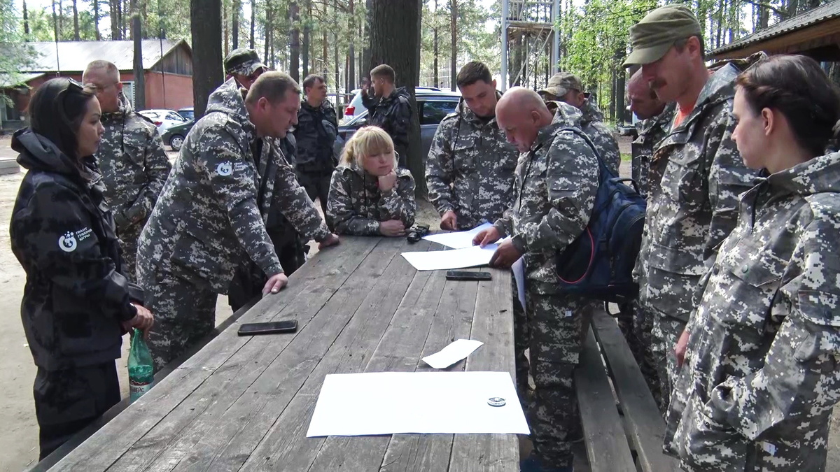    Добровольная пожарная дружина Советского района обучилась поиску пропавших в лесу