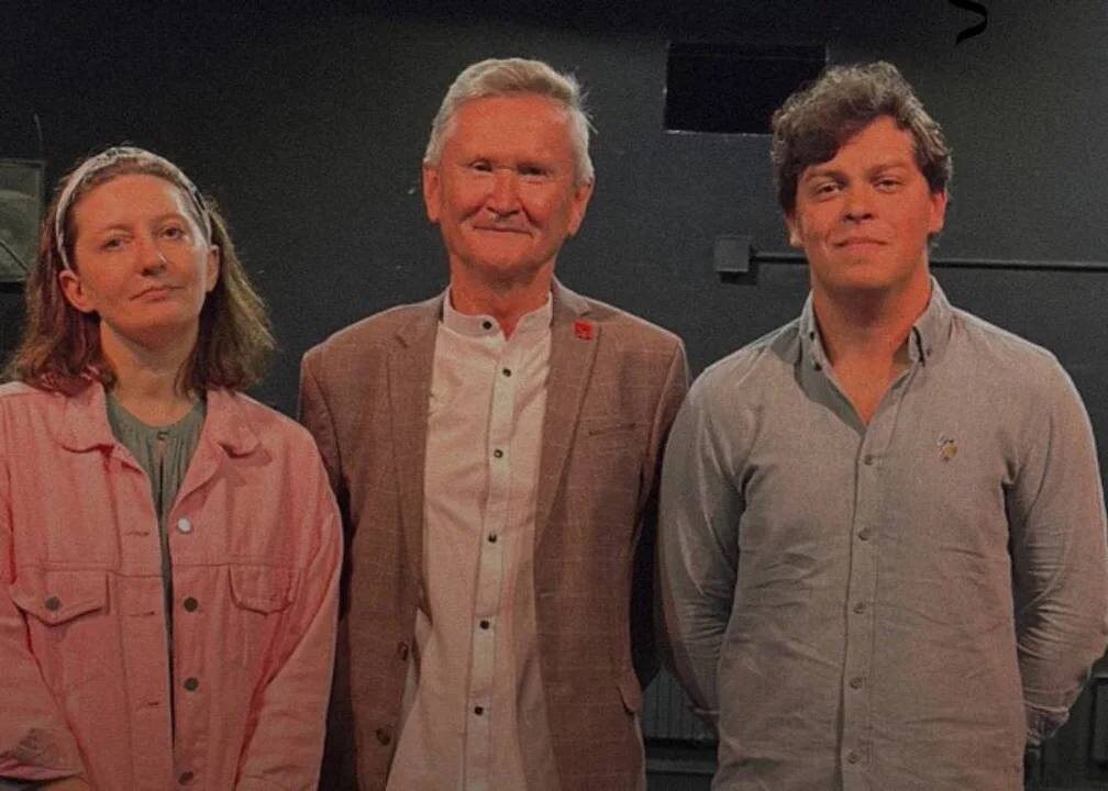    Юлия Беляева, Анатолий Четин и Дмитрий Огородников. © Коми-Пермяцкий драматический театр