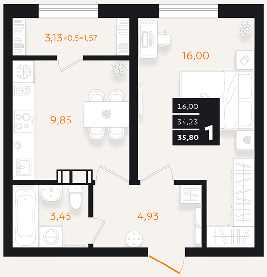 Некоторые варианты планировочных решений