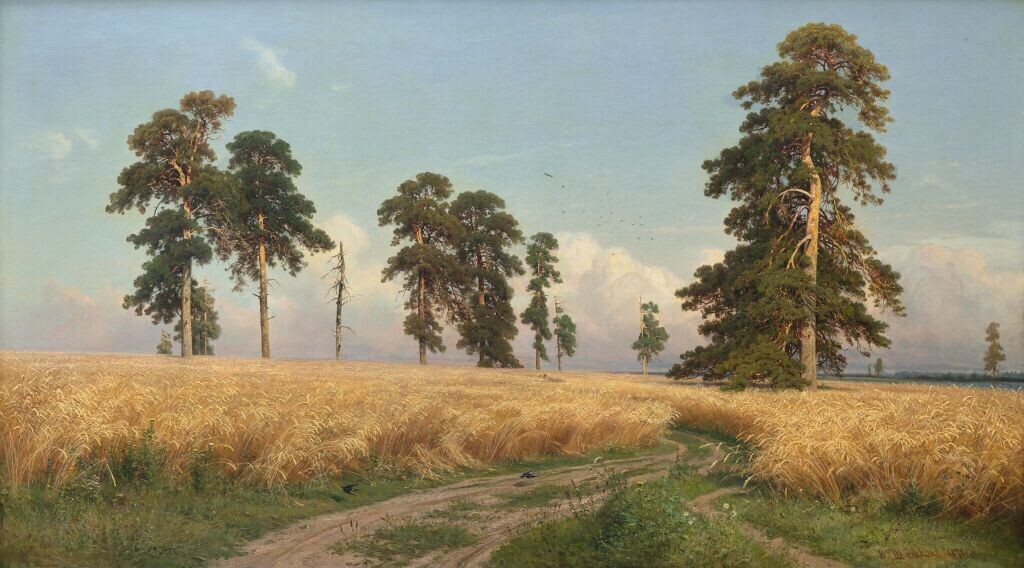 Шишкин. Рожь. 1878