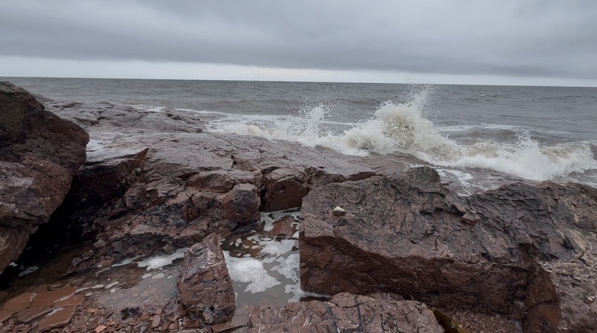 Берег Белого моря. 