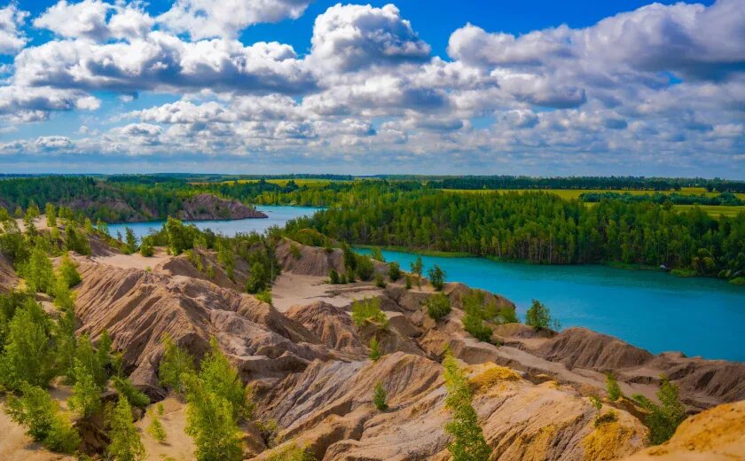 ⚡Уникальные Кондуки и Завораживающие Голубые Озера Тульской Области: Откройте Для Себя Природное Чудо!⚡