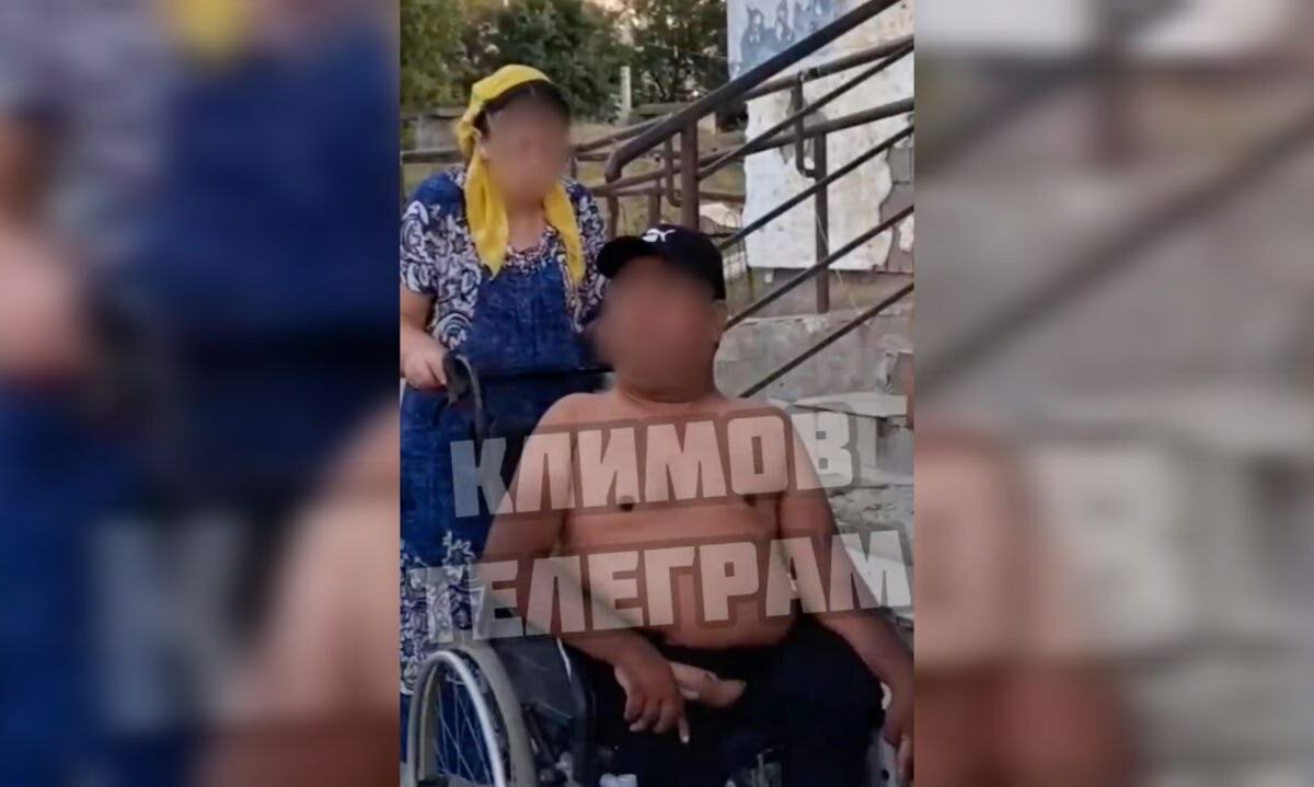    Скриншот видео t.me/klimovnews5